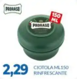 GeD Shopping Proraso ciotola rinfrescante offerta