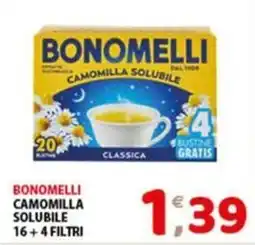 Mio Market Bonomelli camomilla solubile classica offerta