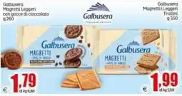 Elite Galbusera Magretti Leggeri con gocce di cioccolato offerta