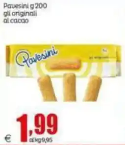 Elite Pavesini gli originali al cacao offerta