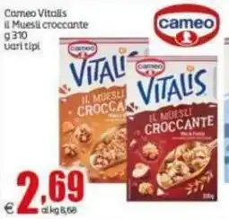 Elite Cameo Vitalis il Muesli croccante offerta