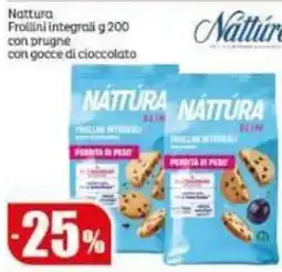 Elite Nattura Frollini integrali con prugne/ con gocce di cioccolato offerta