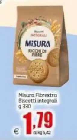 Elite Misura Fibrextra Biscotti integrali offerta