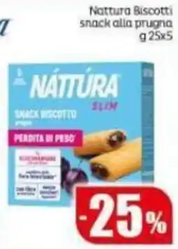 Elite Nattura Biscotti snack alla prugna offerta