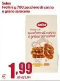 Elite Selex Frollini con zucchero di canna e grano saraceno offerta
