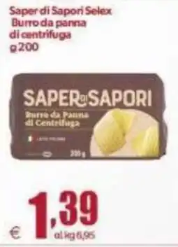 Elite Burro da panna di centrifuga Saper di Sapori Selex offerta
