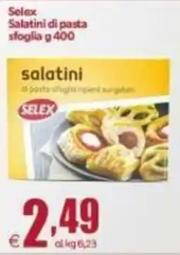 Elite Salatini di pasta sfoglia Selex offerta