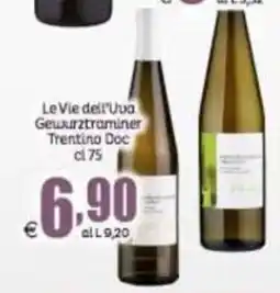 Elite Le Vie dell'Uva Gewurztraminer Trentino Doc offerta
