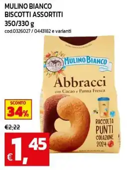 C+C maxigross Mulino Bianco Abbracci offerta
