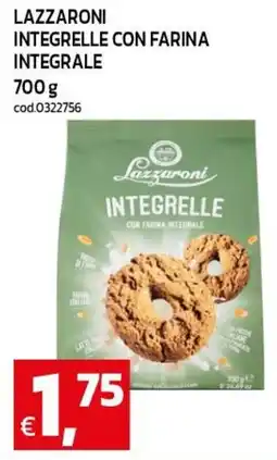 C+C maxigross Lazzaroni integrelle con farina integrale offerta