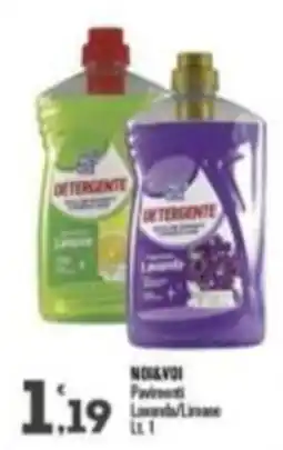 Punto é market Detergente Pavimenti Lavanda offerta