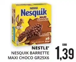 Mazzeo Supermercati Nesquik barrette maxi choco offerta