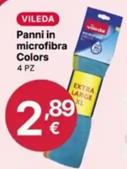 Ingroshop Panni in microfibra Colors offerta
