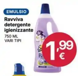 Ingroshop Emulsio ravviva detergente igienizzante offerta