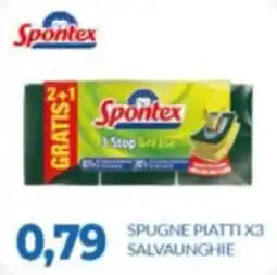 GeD Shopping Spontex spugne piatti offerta