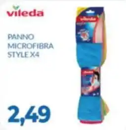 GeD Shopping Vileda panno microfibra style x4 offerta