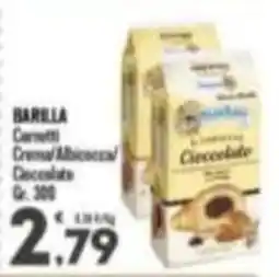 Punto é market Barilla Cornetti Cremal Albicocca/ Cioccolato offerta