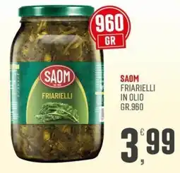 Marketpiù Saom friarielli in olio offerta