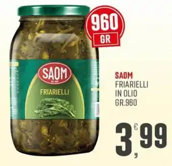 Marketpiù Saom friarielli in olio offerta