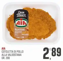 Marketpiù AIA Cotoletta di pollo alla valdostana offerta