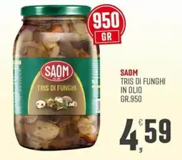 Marketpiù Saom tris di funghi offerta