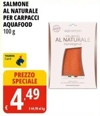 Salmone al naturale Aquafood