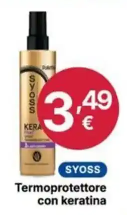 Ingroshop Syoss Termoprotettore con keratina offerta