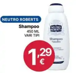 Ingroshop Shampoo Neutro Roberts offerta