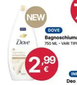 Ingroshop Dove Bagnoschiuma offerta