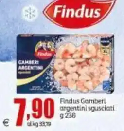 Elite Findus Gamberi argentini sgusciati offerta