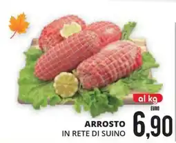 Mazzeo Supermercati Arrosto in rete di suino offerta