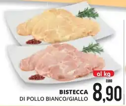 Mazzeo Supermercati Bistecca di pollo bianco/giallo offerta