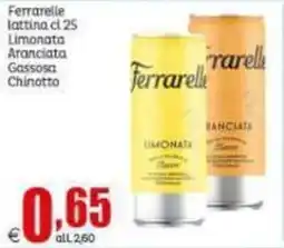 Elite Ferrarelle limonata aranciata offerta