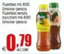Elite Fuzetea limone-pesca/ Fuzetea senza zuccheri limone-pesca offerta
