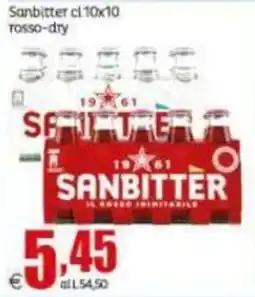 Elite Sanbitter rosso-dry offerta