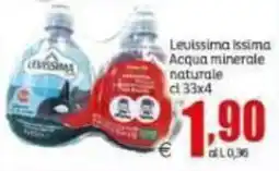 Elite Levissima Acqua minerale naturale offerta