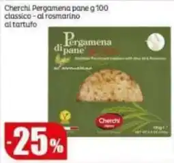 Elite Pergamena di pane Cherchi offerta