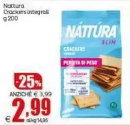 Elite Nattura Crackers integrali offerta