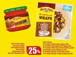 Elite Old El Paso 6 Tortillas Wraps Trigo Integral offerta