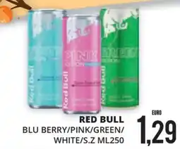 Mazzeo Supermercati Red Bull Blu Berry/Pink/Green/White/S.Z ML250 offerta