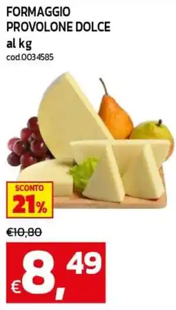 C+C maxigross Formaggio provolone dolce offerta