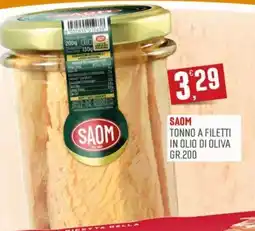 Marketpiù Saom tonno a filetti offerta