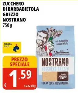 Tigros Zucchero di barbabietola grezzo nostrano offerta