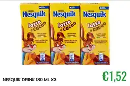 Sugros Nesquik drink offerta