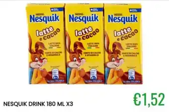 Nesquik drink