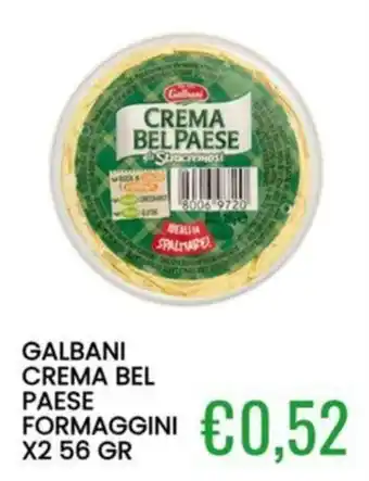 Galbani Crema Bel Paese Formaggini
