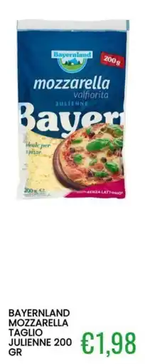 Sugros Bayerland mozzarella valfiorita julienne offerta