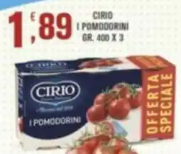Punto é market Cirio i pomodorini offerta