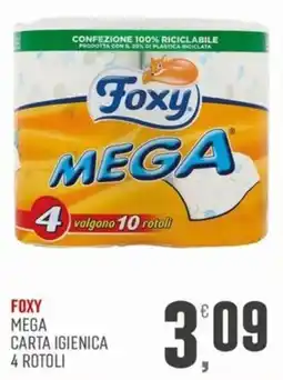 Marketpiù Foxy carta igienica offerta