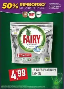 Marketpiù Fairy Platinum offerta